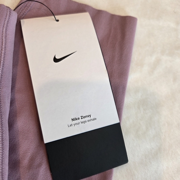 Nike Zenvy DRI-FIT leggings Size Small dusty rose/mauve New Training High Rise - Picture 4 of 12